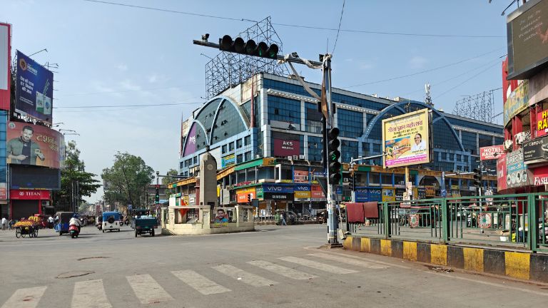 Jaistambh Chowk Raipur: The Iconic Landmark at the Heart of Chhattisgarh 2 Jaistambh Chowk Ravi bhawan complex