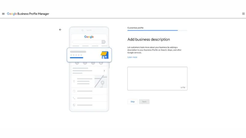 Business Description Add Karein