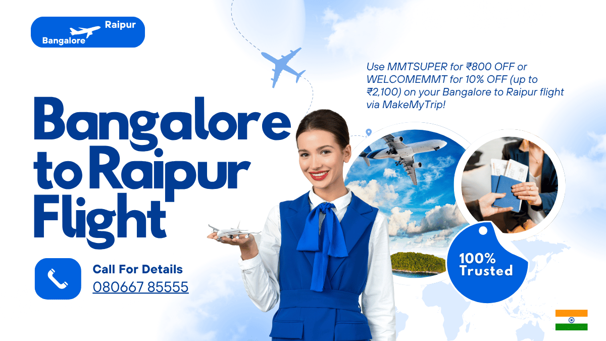 Bangalore to Raipur Flight