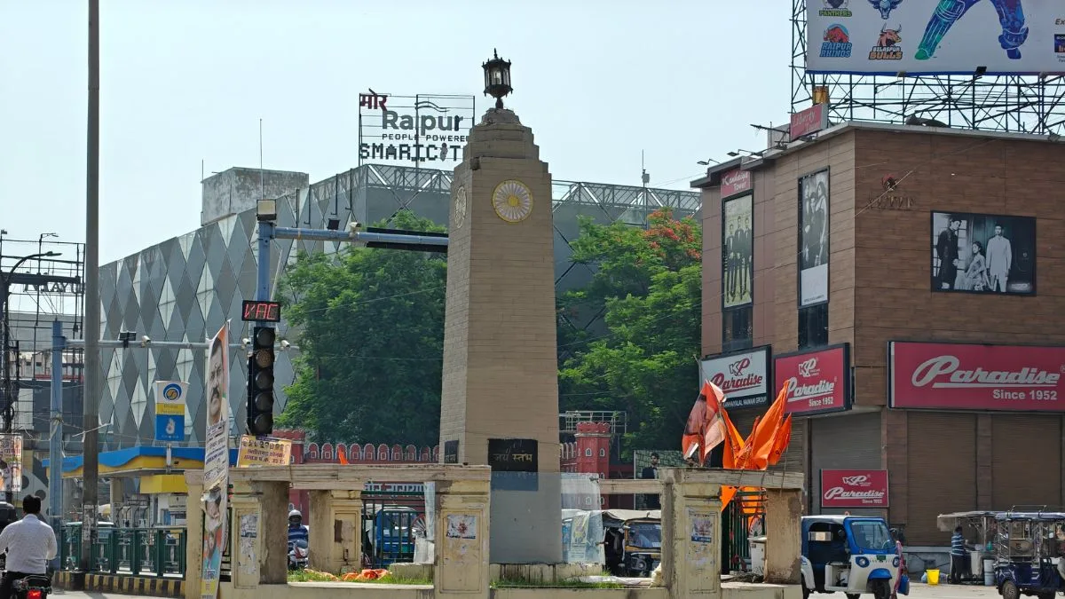 Jaistambh Chowk Raipur: The Iconic Landmark at the Heart of Chhattisgarh 1 Jaistambh Chowk Raipur Chhattisgarh