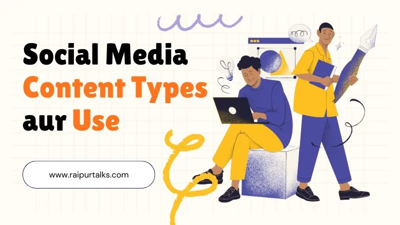 Social Media Content Types aur Use